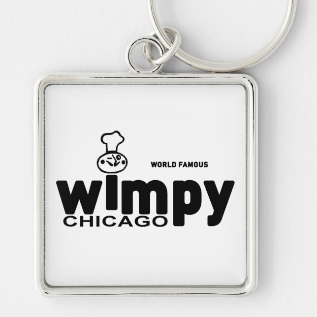 Wimpy Grillrestaurants, Chicago, Illinois Schlüsselanhänger (Vorne)