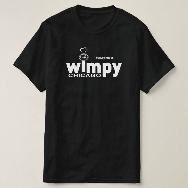 Wimpy Grillrestaurants, Chicago, Illinois T-Shirt (Design vorne)