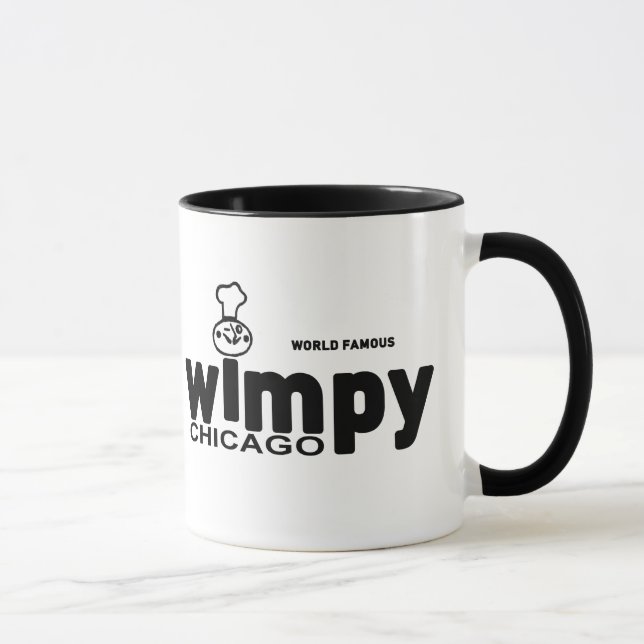 Wimpy Grillrestaurants, Chicago, Illinois Tasse (Rechts)