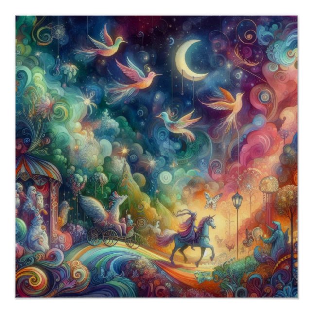 Wimsical World of a Kinder Dream Poster (Vorderseite)