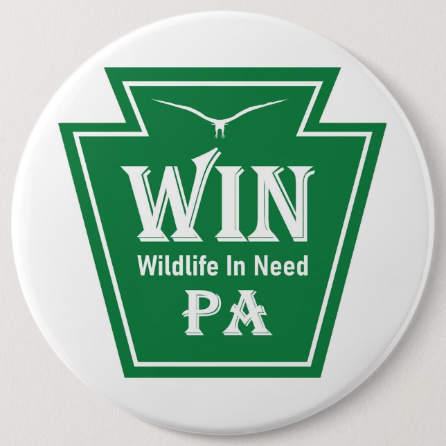 WIN Freiwilligen-Button Button (Vorderseite)