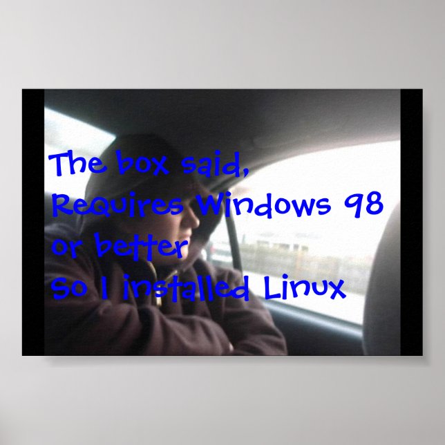 Win/lin Poster (Vorne)