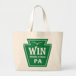 WIN Logo Jumbo-Tasche Jumbo Stoffbeutel