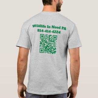WIN Logo Men’s t-shirt with QR code on back
