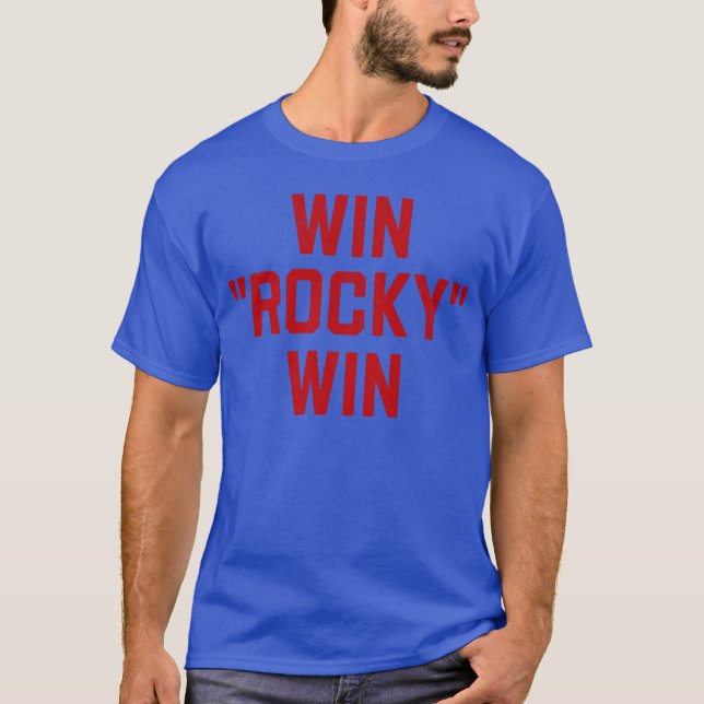 Win Rocky Win T-Shirt (Vorderseite)