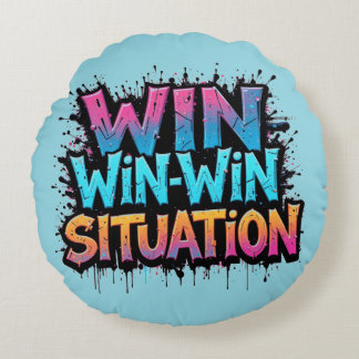 WIN-WIN-Situation Rundes Kissen