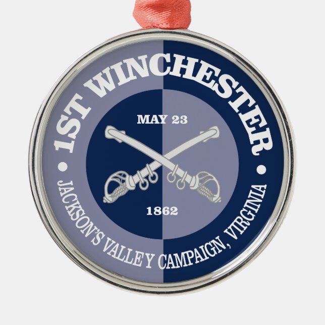 Winchester (B&G) Ornament Aus Metall (Vorne)