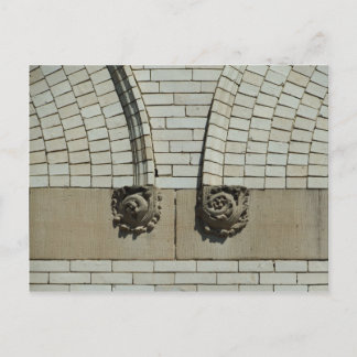 Winchester Carved Rosettes Postkarte