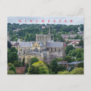Winchester Cathedral Ansichtskarte Postkarte