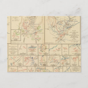 Winchester, Cedar Run, Port Republic, Va Postkarte