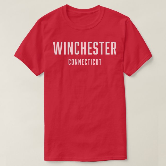 Winchester Connecticut TShirt (Design vorne)
