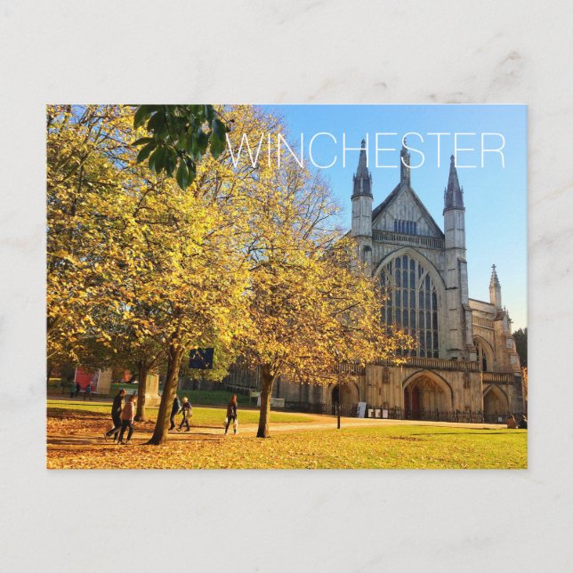 Winchester Feiertagspostkarte (Vorderseite)