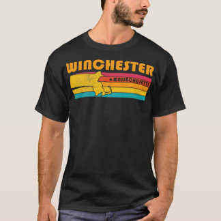 Winchester Massachusetts Vintag Distressed Souven T-Shirt