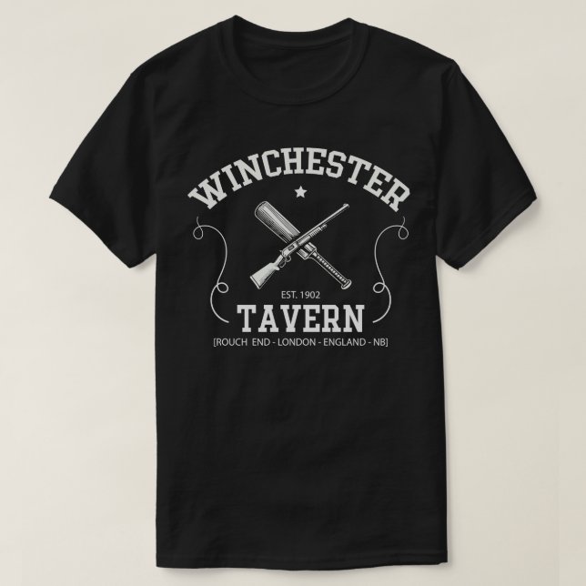 Winchester Tavern Fan Art T-Shirt (Design vorne)