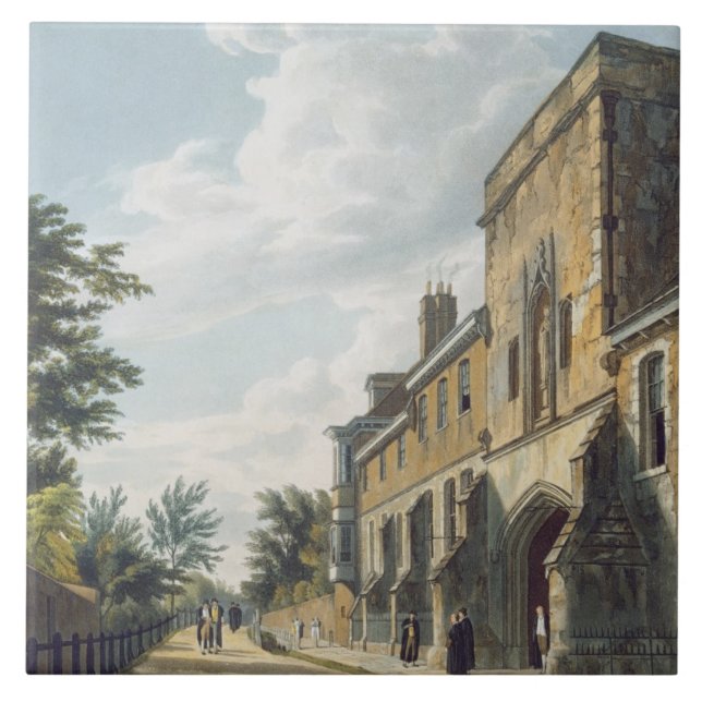 Winchester-Uni-Eingang mit Hous des Wärters Fliese (Vorderseite)