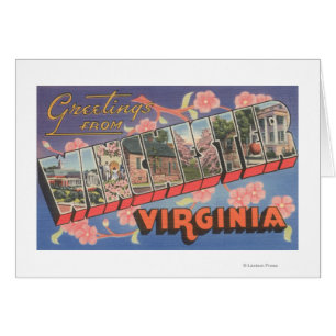 Winchester, Virginia - große Buchstabe-Szenen