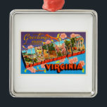 Winchester Virginia VA Old Vintage Travel Postkart Ornament Aus Metall<br><div class="desc">Winchester,  Virginia VA

Ein nostalgisches,  altmodisches Andenken-Postkartenbild,  ein authentisches Retro-Design. Grüße der American Travelog Virtual Touring Company!</div>