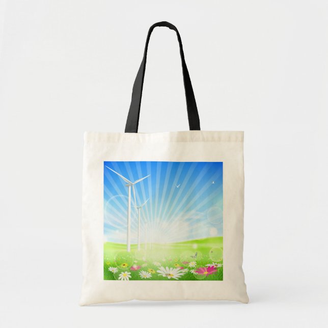 Wind-Bauernhof-Taschen-Tasche Tragetasche (Vorne)
