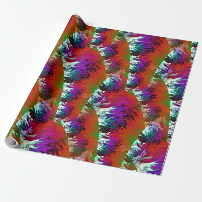 Wind bläst Bäume...... Geschenkpapier (Ungerollt)