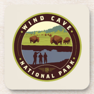 Wind Cave Nationalpark Getränkeuntersetzer