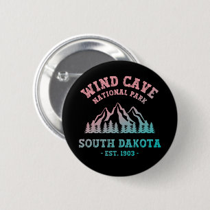 Wind Cave Nationalpark Süd Dakota Button