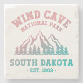 Wind Cave Nationalpark Süd Dakota Steinuntersetzer