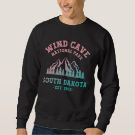 Wind Cave Nationalpark Süd Dakota Sweatshirt