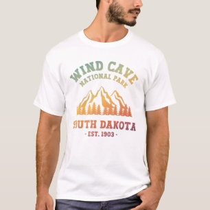 Wind Cave Nationalpark Süd Dakota T-Shirt
