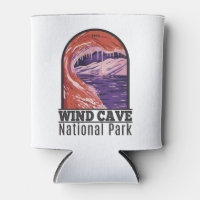 Wind Cave Nationalpark Süd Dakota Vintag