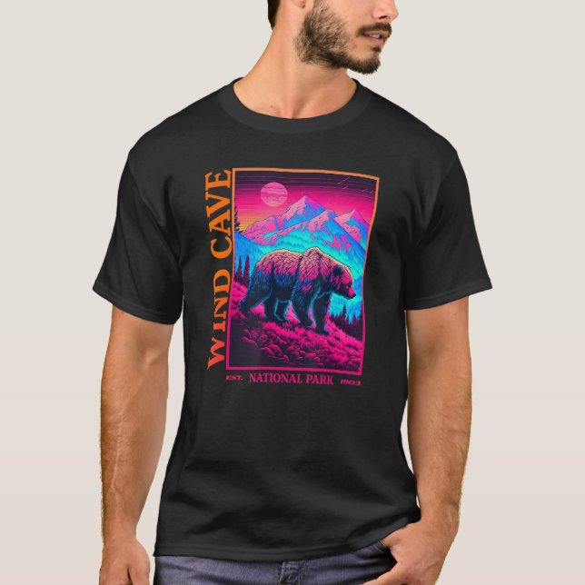 WIND CAVE Nationalpark T-Shirt (Vorderseite)