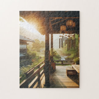 Wind Chimes on the Porch – Japanese Summer Puzzle
