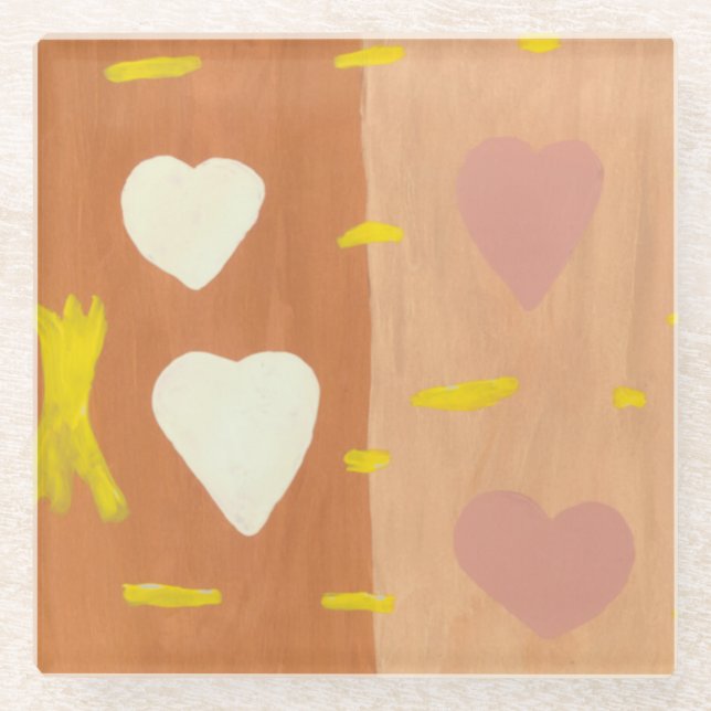 Wind der Liebe Untersetzer (Vorderseite)