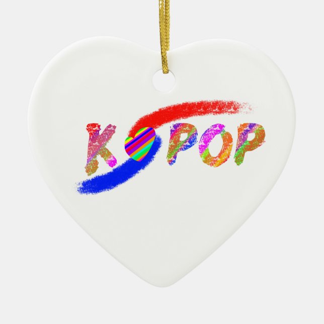Wind des K-Pops Keramik Ornament (Vorne)
