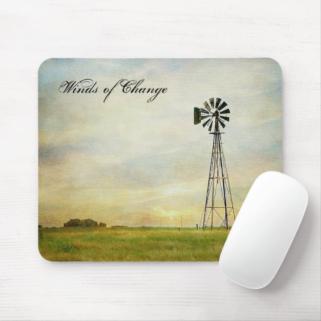 Wind des Wandels Mousepad (Mit Mouse)