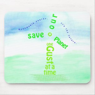 Wind-Energie Mousepad