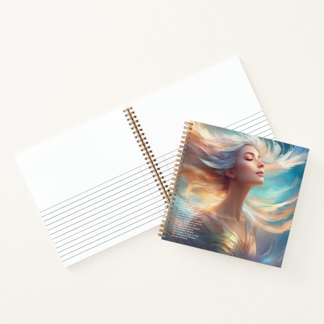 Wind Hardcover Notizbuch (Innenseite)