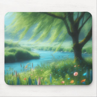Wind im Wilden Mousepad
