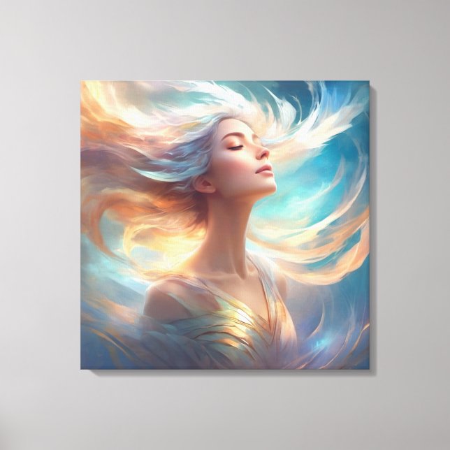 Wind Leinwanddruck (Vorderseite)