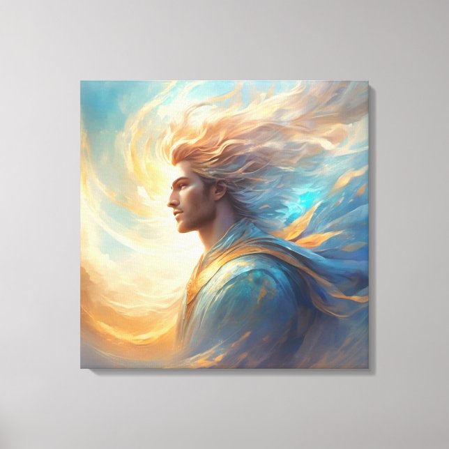 Wind Leinwanddruck (Vorderseite)