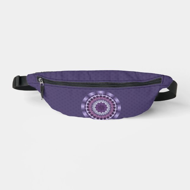 Wind Mandala Bauchtasche (Vorderseite)