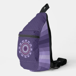 Wind-Mandala Crossbody Bag