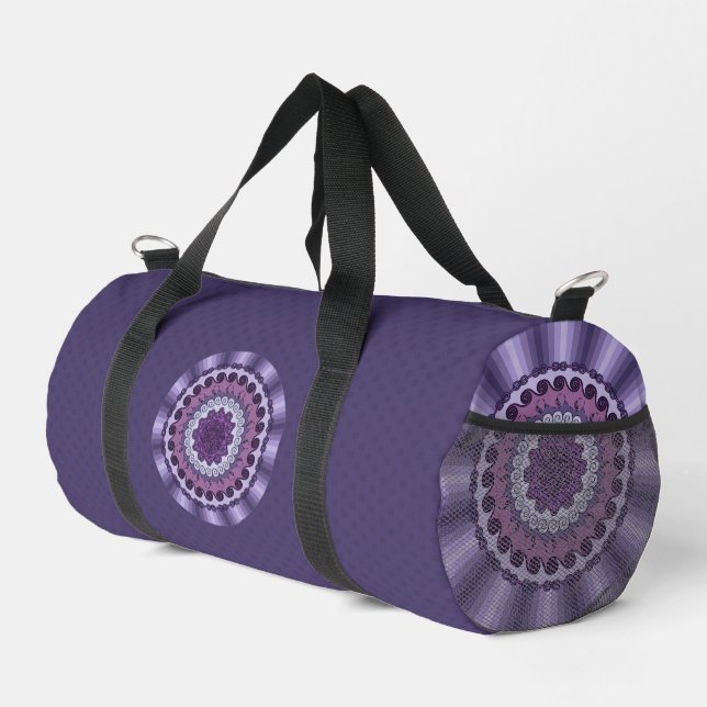 Wind Mandala Duffle Bag (Rechte Ecke)
