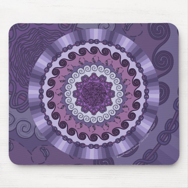 Wind Mandala Mousepad (Vorne)