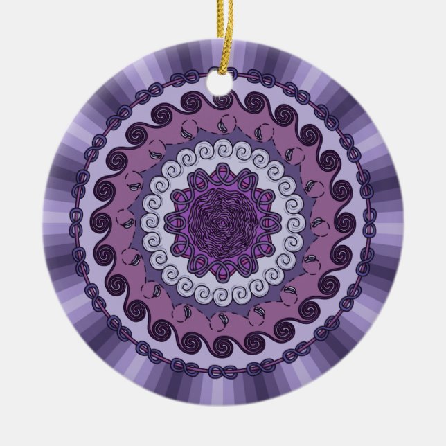 Wind Mandala Ornament (Vorne)