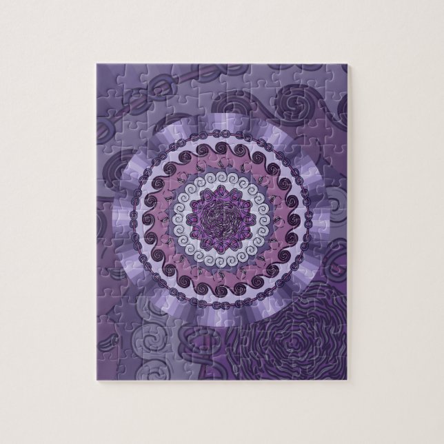 Wind-Mandala-Puzzle Puzzle (Vertikal)