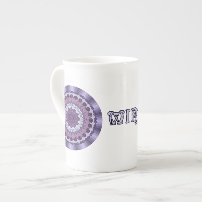 Wind Mandala Specialty Tasse (Vorderseite Links)