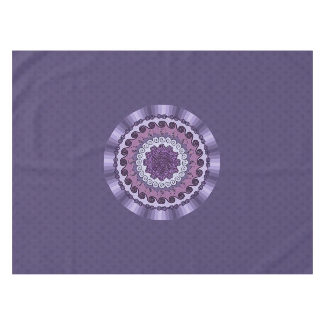 Wind Mandala Tablecloth Tischdecke (Vorderseite (Horizontal))