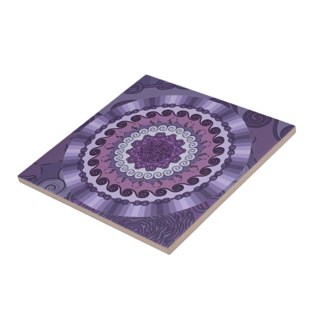 Wind Mandala Tile Fliese (Seite)