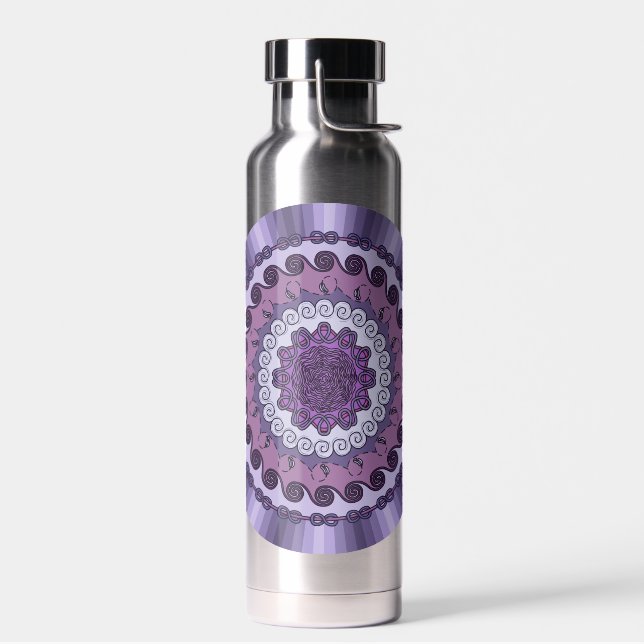 Wind Mandala Trinkflasche (Links)