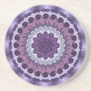 Wind Mandala Untersetzer